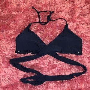Instagram Wrap Bikini Top Size Medium